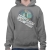 BLUZA Z KAPTUREM grzybowa  Grzyby flaszka